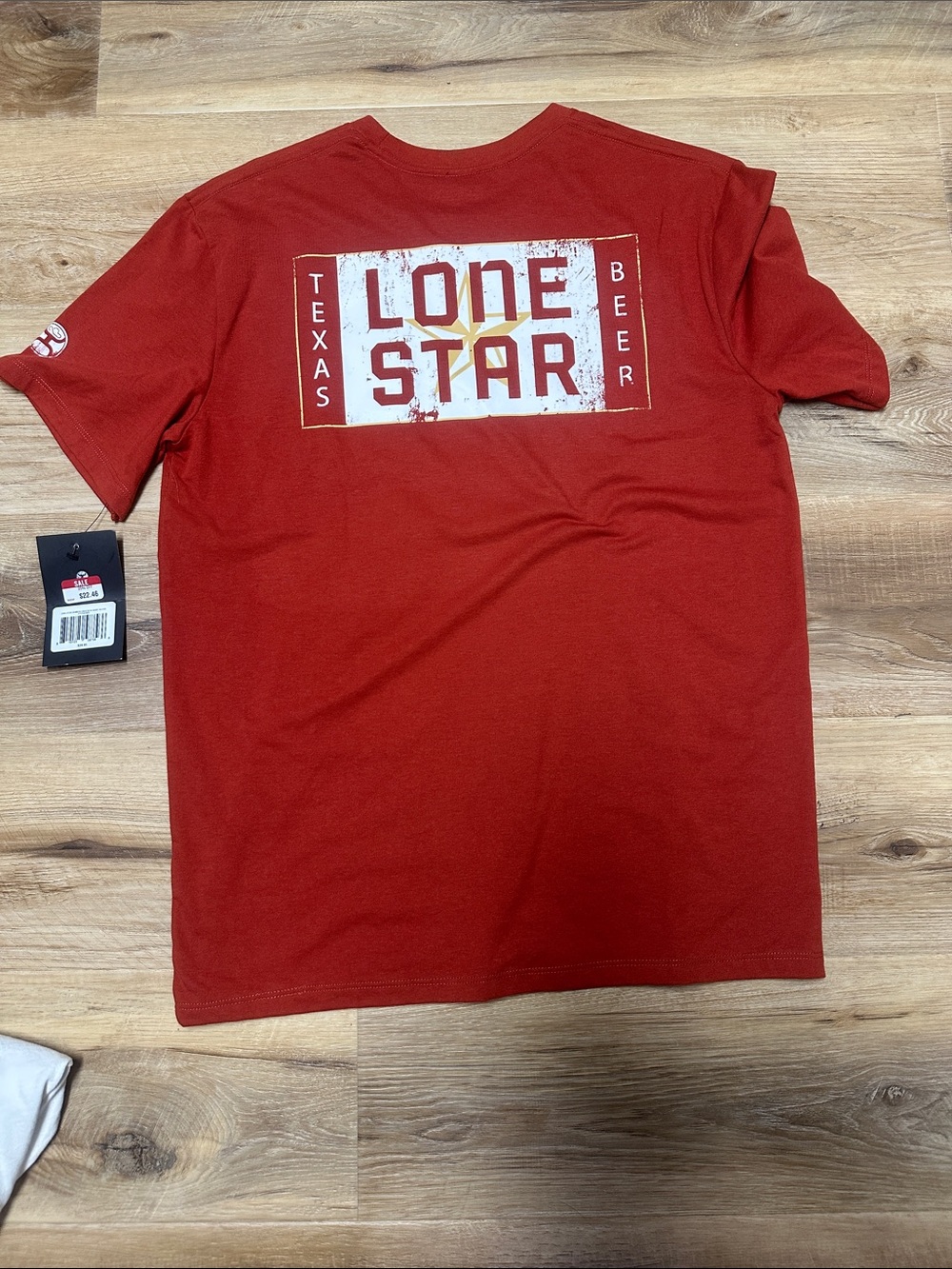 Hooey Red Lone Star Graphic Short Sleeve Tee